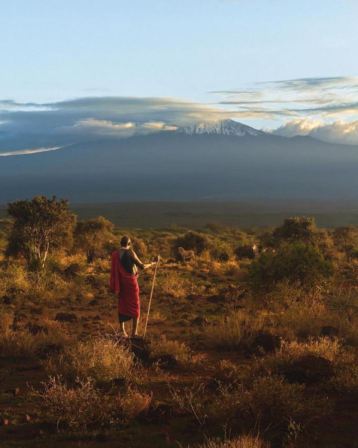 Amboseli Cultural Camping Eksteriør billede