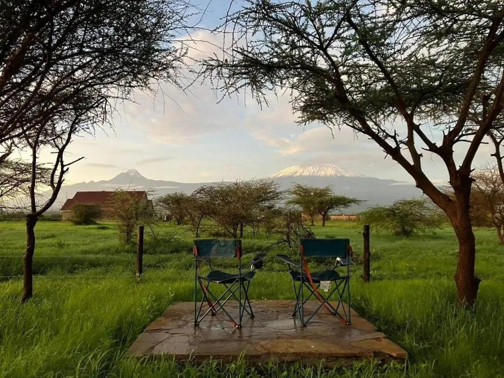 Amboseli Cultural Camping Eksteriør billede